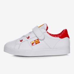 Fila Court Deluxe Kd - Poikien Ahdonghwa Kengät - Punainen | FI-26243